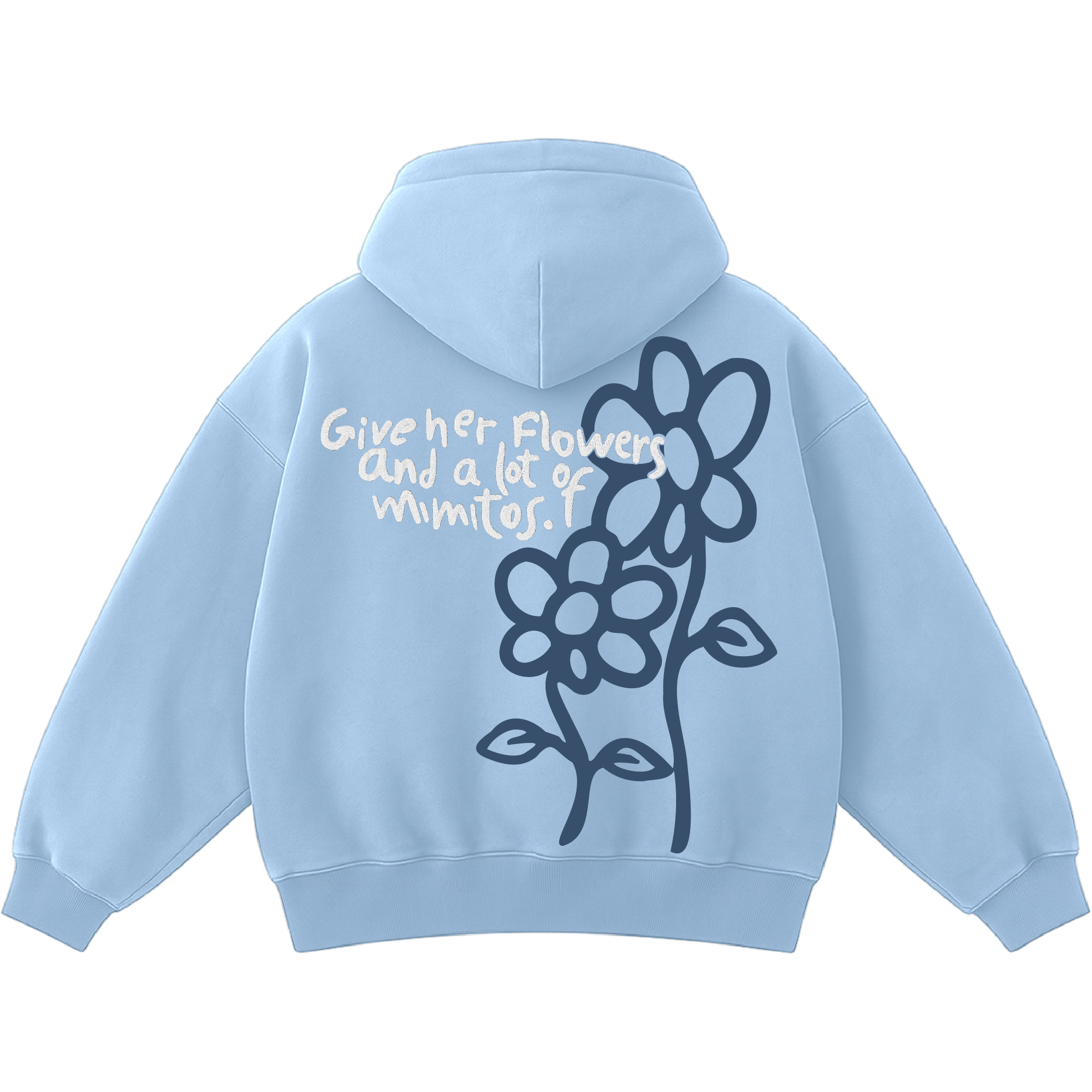 Mimitos hoodie baby blue