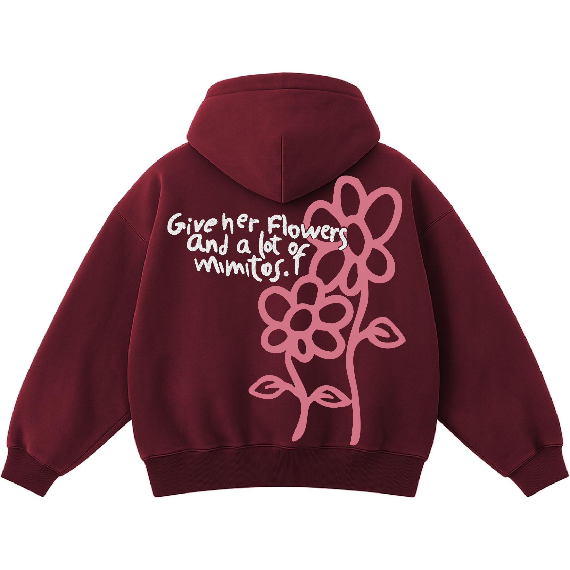 Mimitos hoodie granate